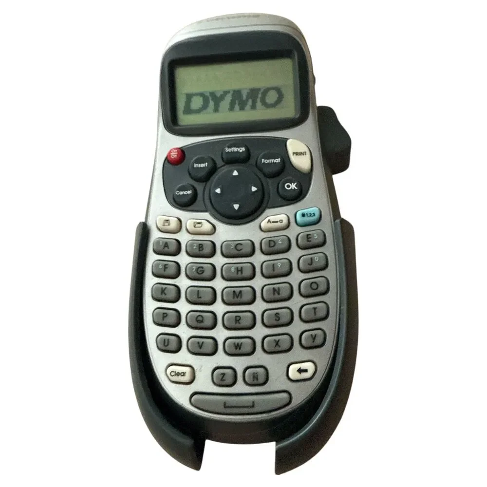 DYMO LetraTag LT-100H Handheld Label Maker w/ Wall Mount Tested Works